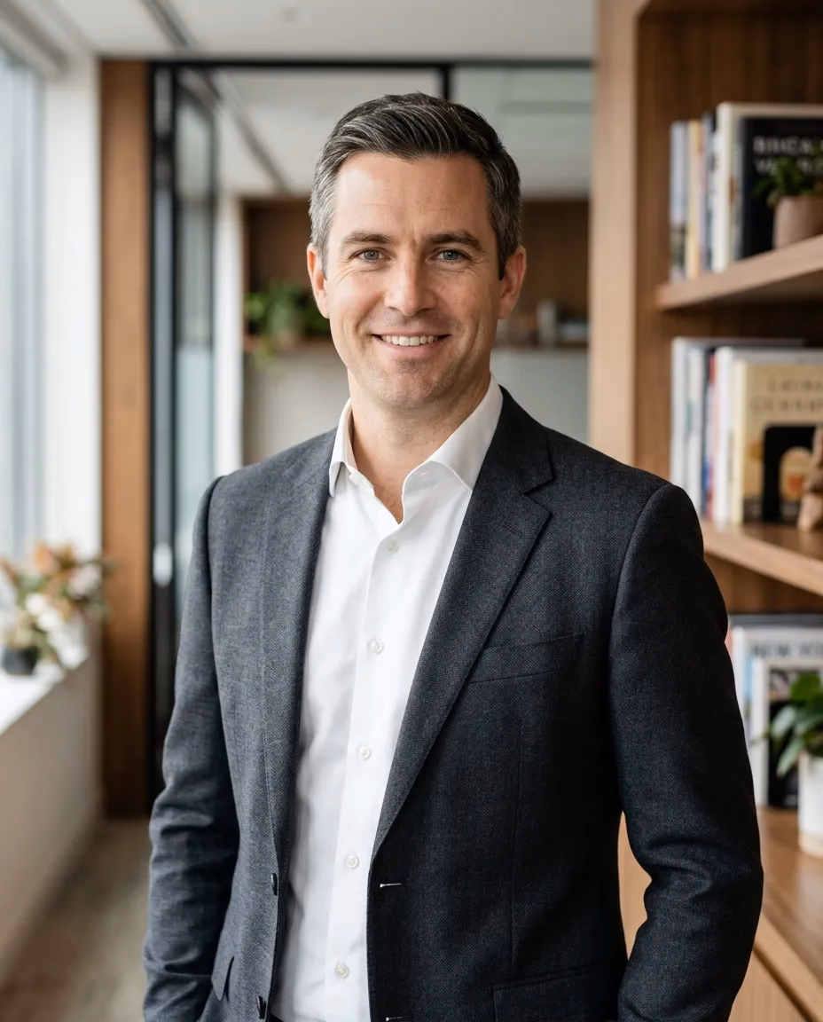Corporate portrait of a man